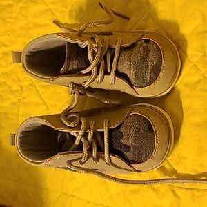 Infant High-top Canvas Shoes